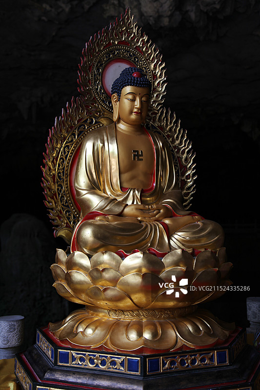 百色凌云县水源洞景区图片素材