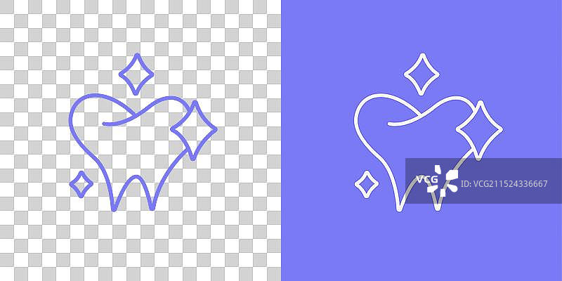 现代牙医Logo设计牙科护理诊所图标图片素材