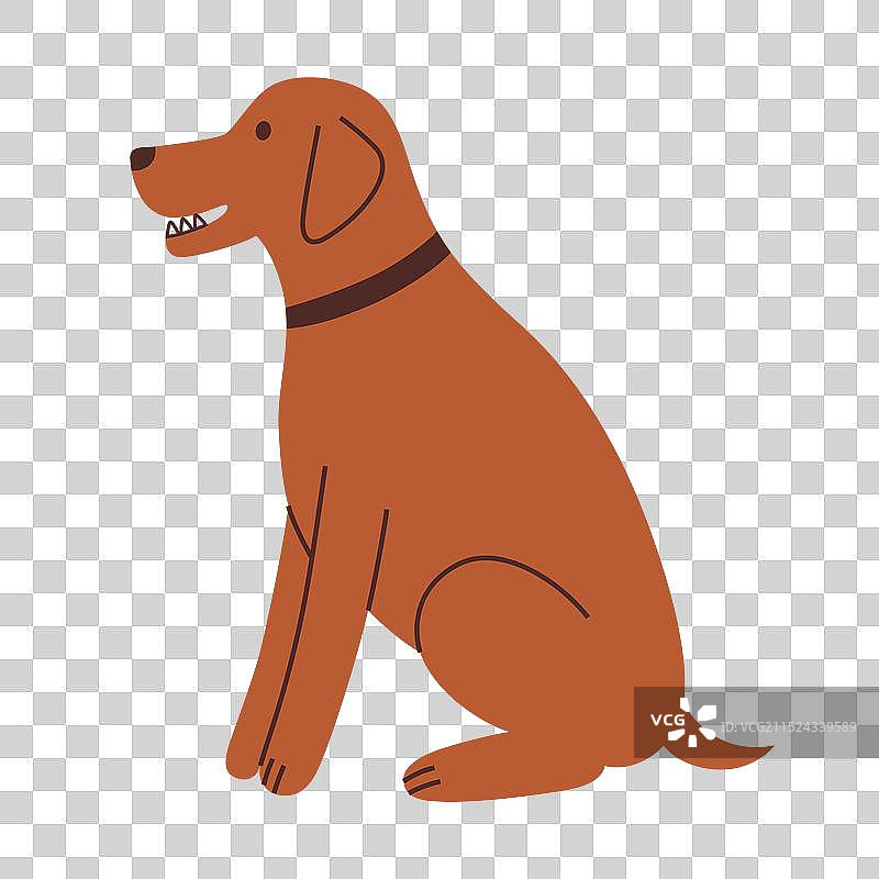 卡通大宠物狗图片素材