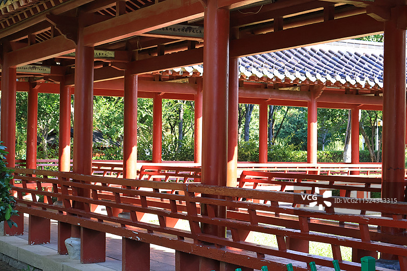 济宁南池景区图片素材