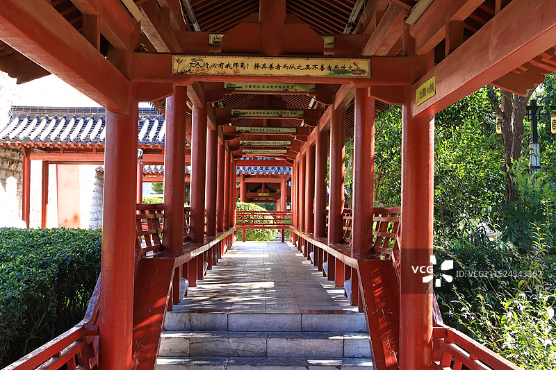 济宁南池景区图片素材