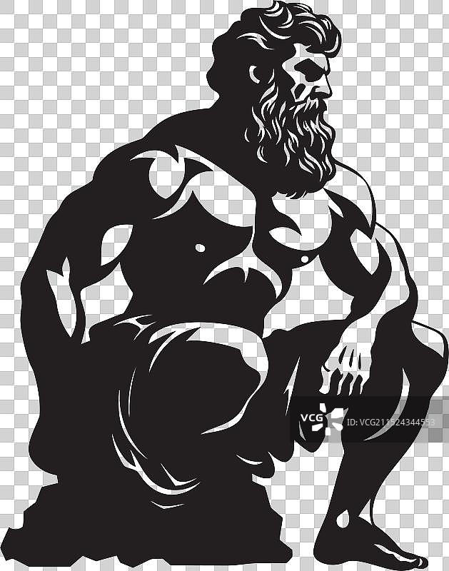 古代英雄象征图片素材