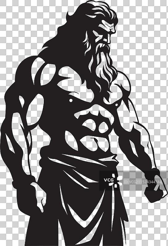 古代力量赫拉克勒斯象征设计图片素材