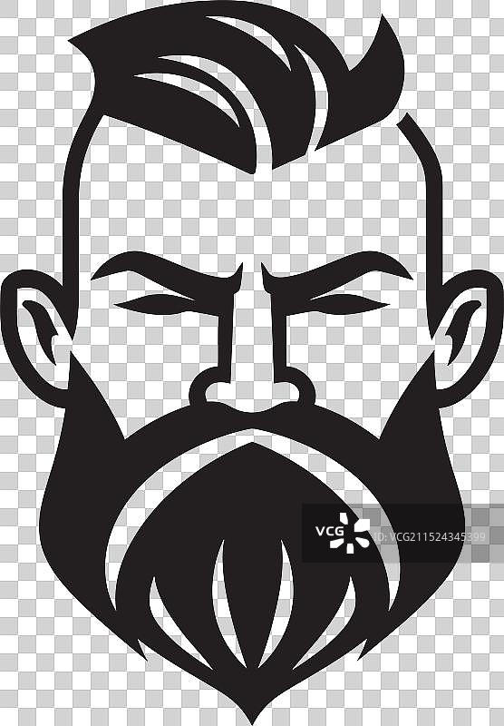 面部毛发的影响力图片素材