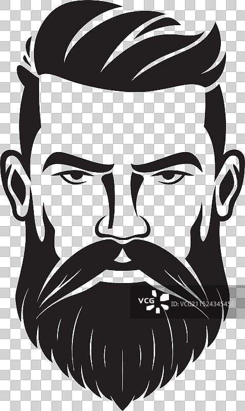 胡须国王的皇家美容图片素材