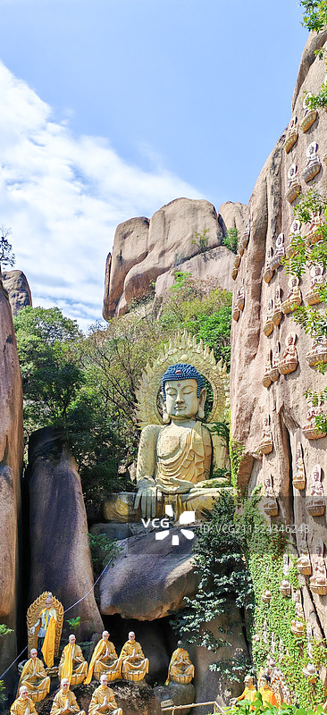 嵖岈山佛像  佛像 黑神话悟空取景地图片素材