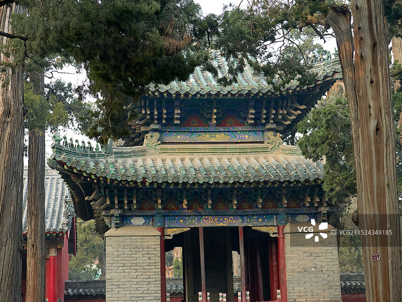 济宁孟庙孟府旅游区图片素材