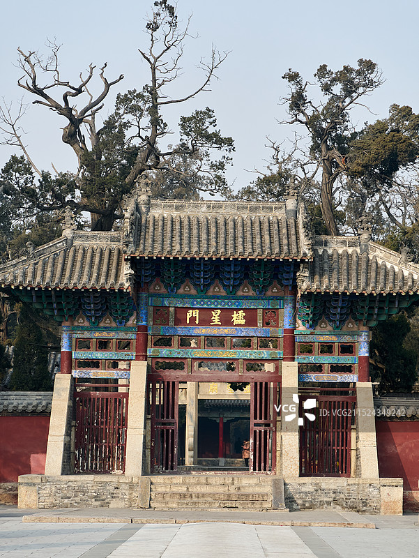 济宁孟庙孟府旅游区图片素材