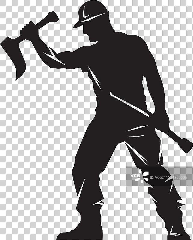 建筑工人锤子标志图片素材