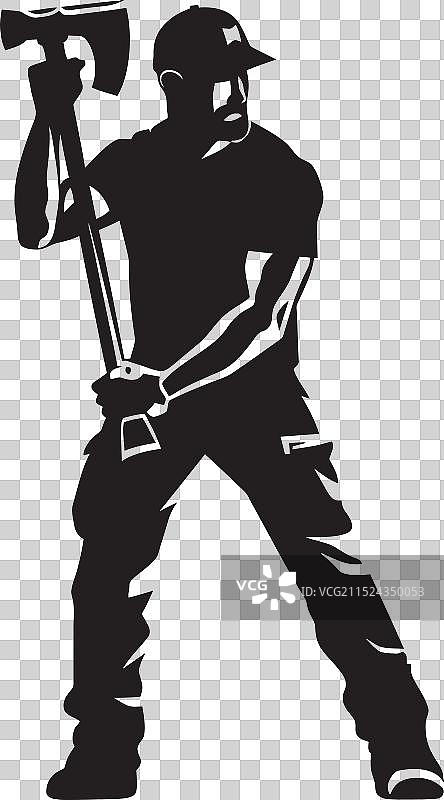 锤击喧嚣标志图标建筑粗体图片素材