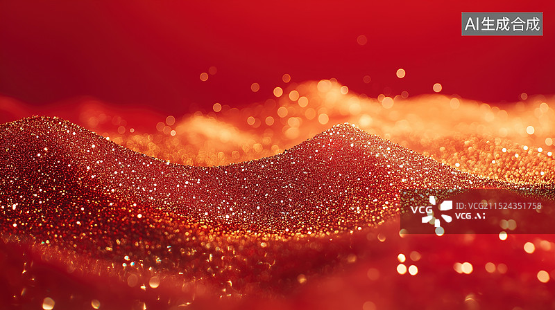 【AI数字艺术】红色背景图片素材