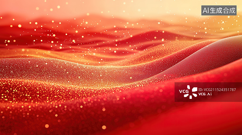 【AI数字艺术】红色背景图片素材