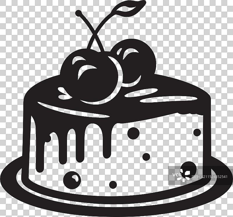 制作蛋糕梦想：美味蛋糕画布图片素材