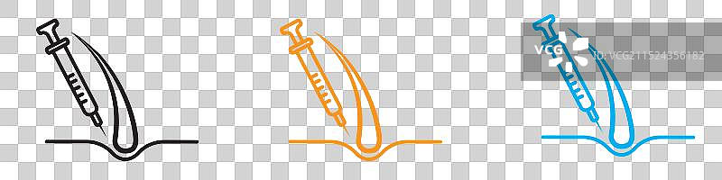 头发移植图标Logo合集（网页用）图片素材