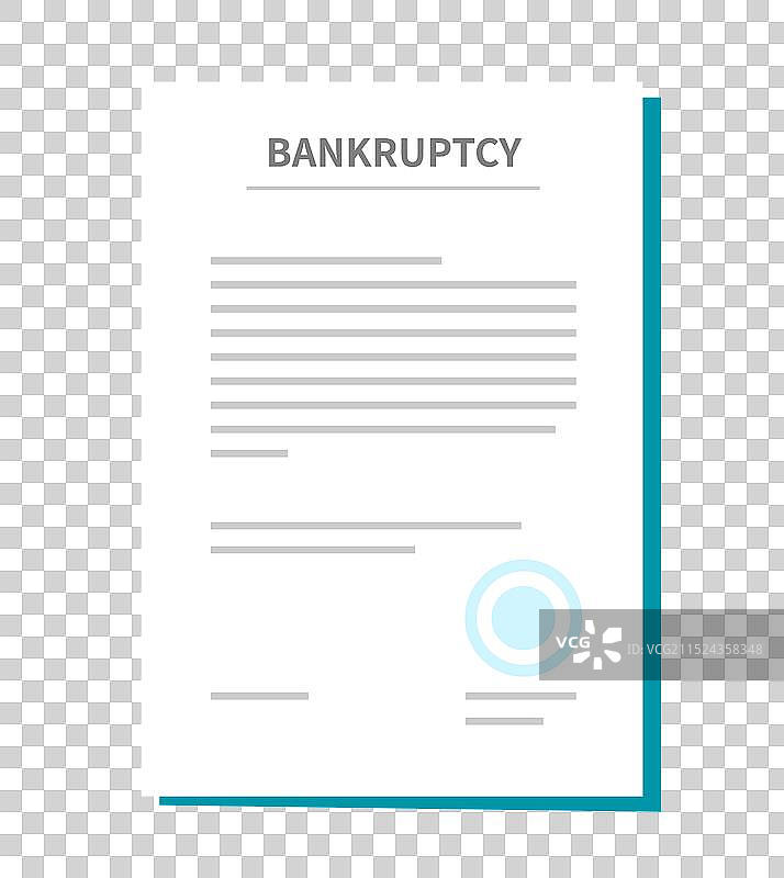 破产律师或律师法律文件图片素材