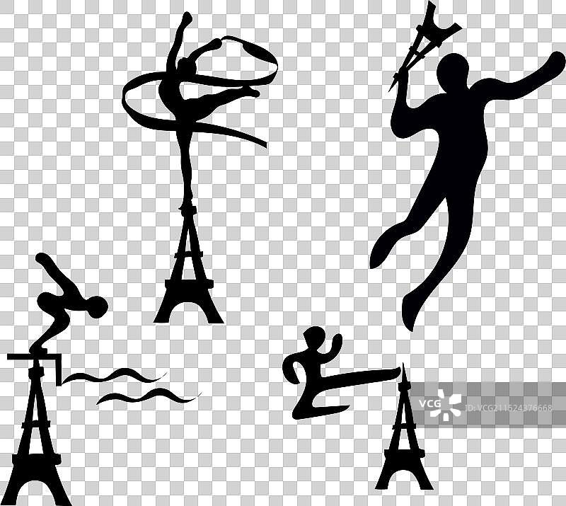 巴黎奥运会图片素材