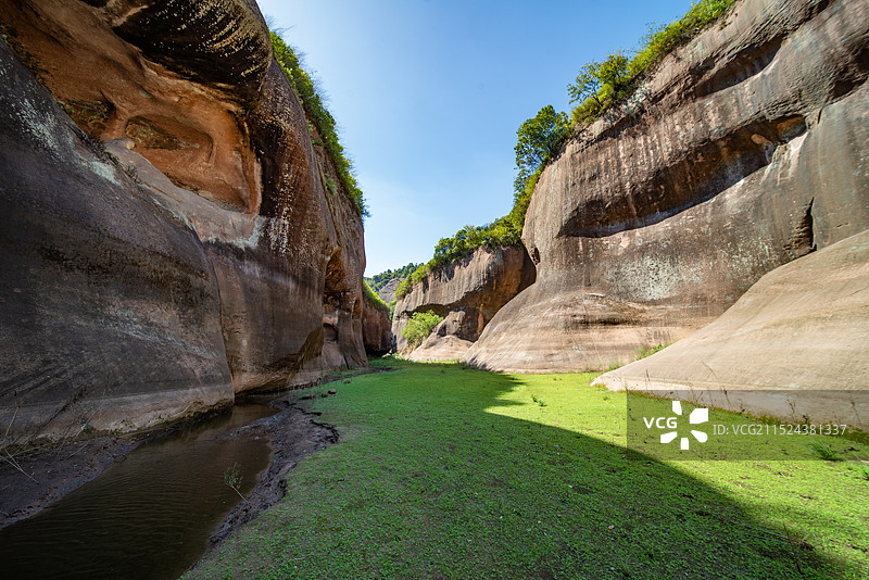 湖南郴州永兴县双桥水库风光图片素材
