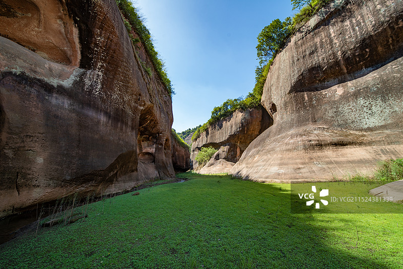 湖南郴州永兴县双桥水库风光图片素材