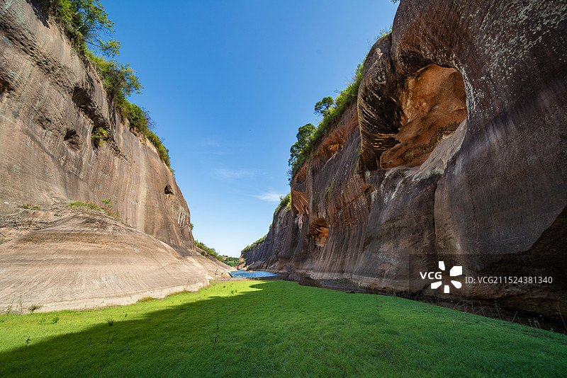 湖南郴州永兴县双桥水库风光图片素材