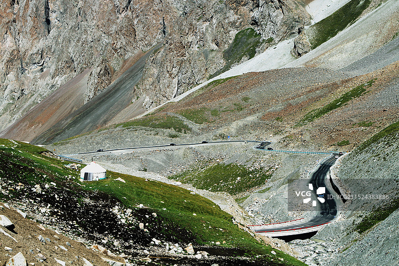 新疆独库公路图片素材