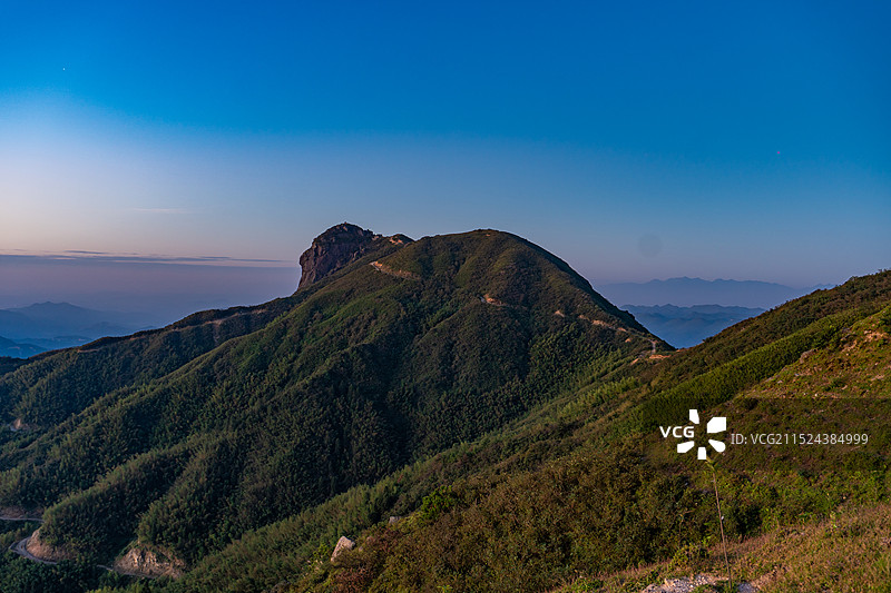 航拍湖南郴州临武县金仙寨日出风光图片素材