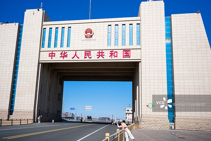 新疆塔城地区阿拉山口岸图片素材