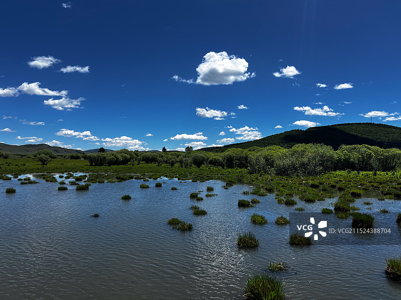 内蒙古赤峰克什克腾乌兰布统草原图片素材