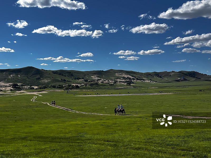 内蒙古赤峰克什克腾乌兰布统草原图片素材