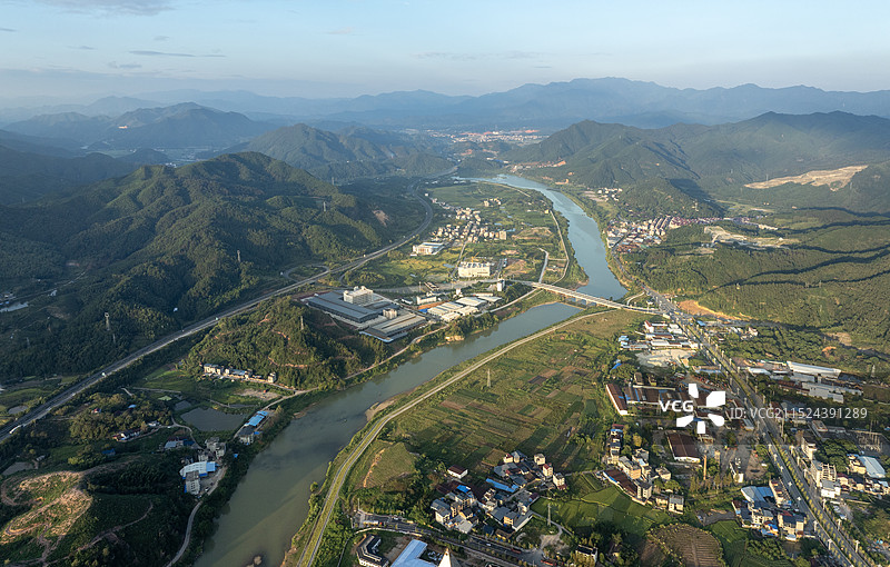 松溪两岸-拍摄于南平市松溪县图片素材