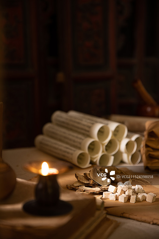 中医药概念创意拍摄图片素材