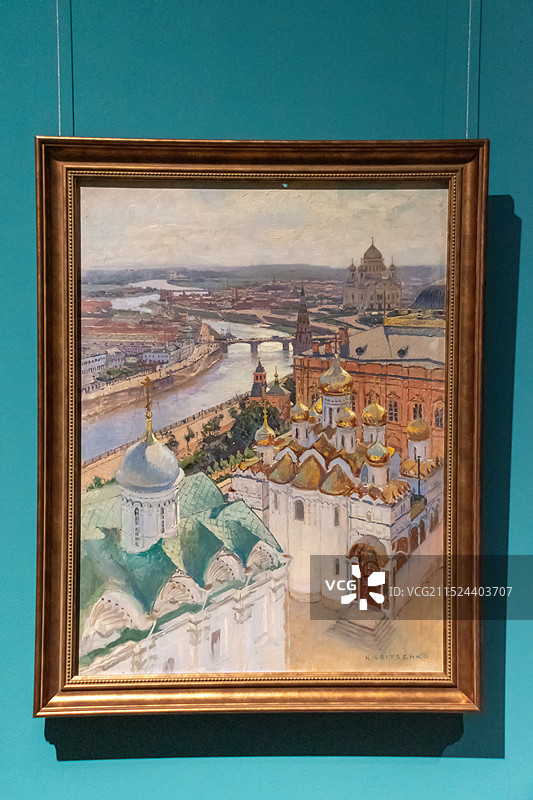 首都博物馆俄罗斯的心灵绘画展图片素材