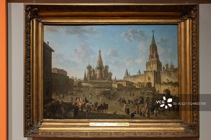 首都博物馆俄罗斯的心灵绘画展图片素材