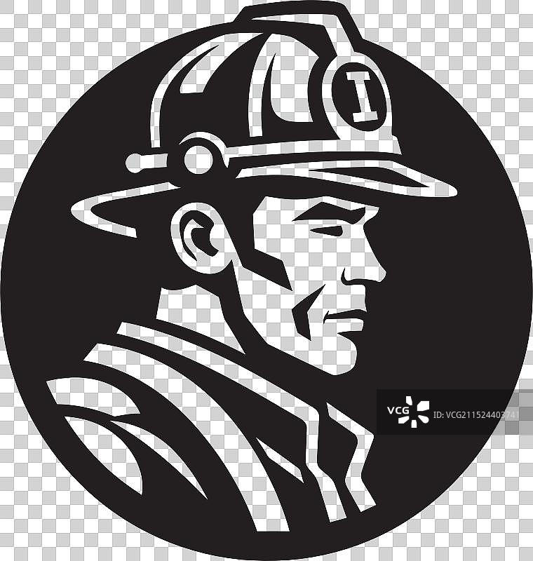 勇敢面对炼狱的消防员图片素材