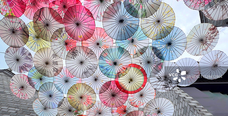 美丽的伞花！图片素材