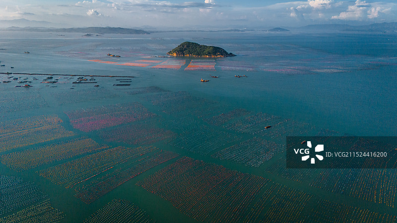 南澳岛上的彩虹海图片素材