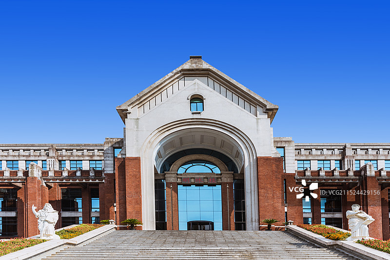 上海，华东政法大学。图片素材