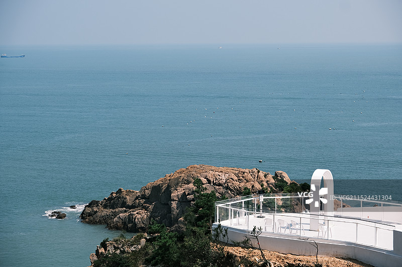温州洞头半屏山-仙叠岩（同心小镇）图片素材