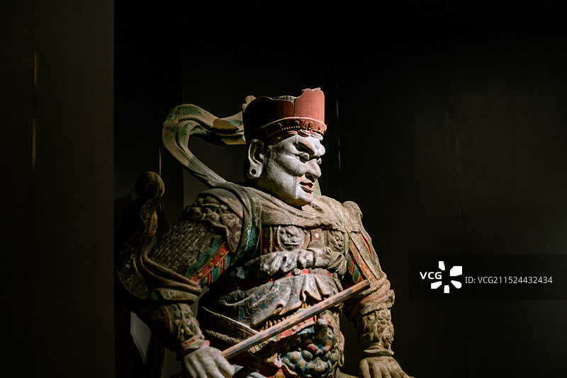 天王造像 旅顺博物馆图片素材