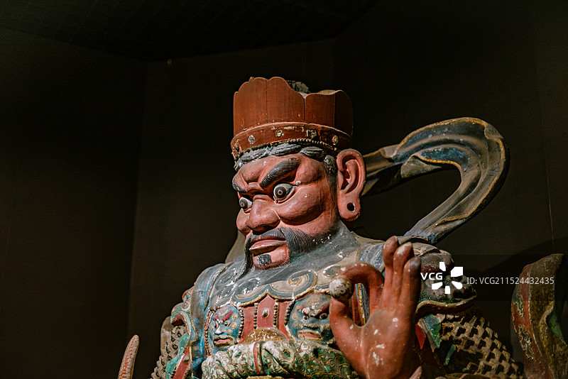 天王造像 旅顺博物馆图片素材