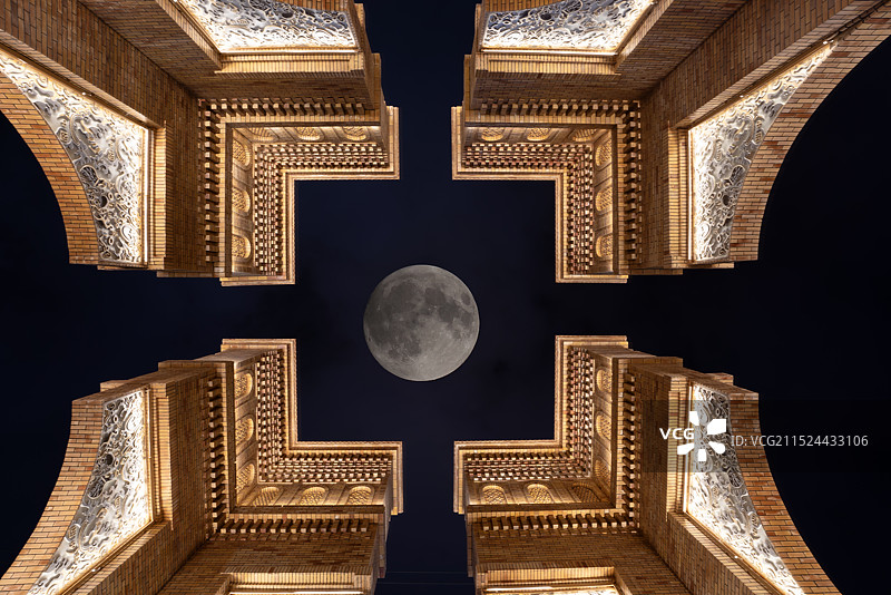 新疆喀什高台民居阔孜其亚贝希老城区图片素材