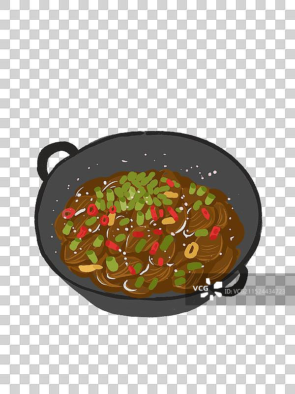 小炒黄牛肉图片素材