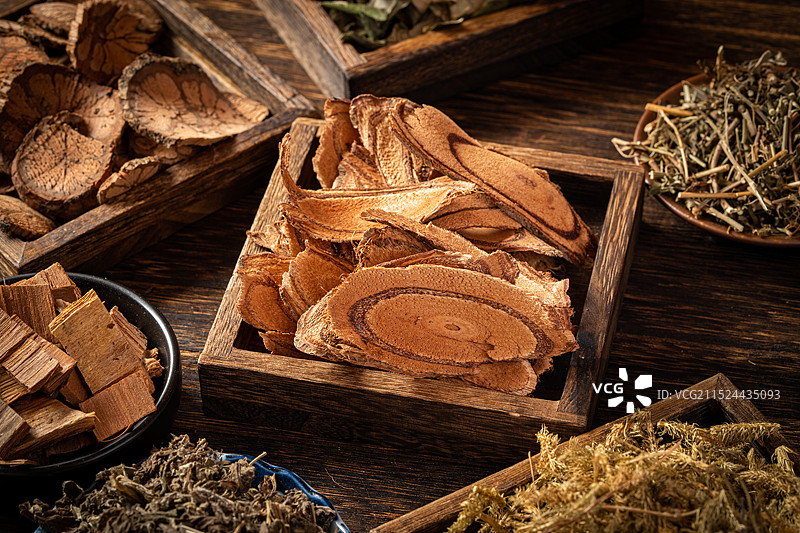 中药材鸡血藤图片素材