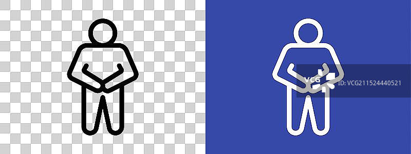 消化不良图标标志轮廓图片素材