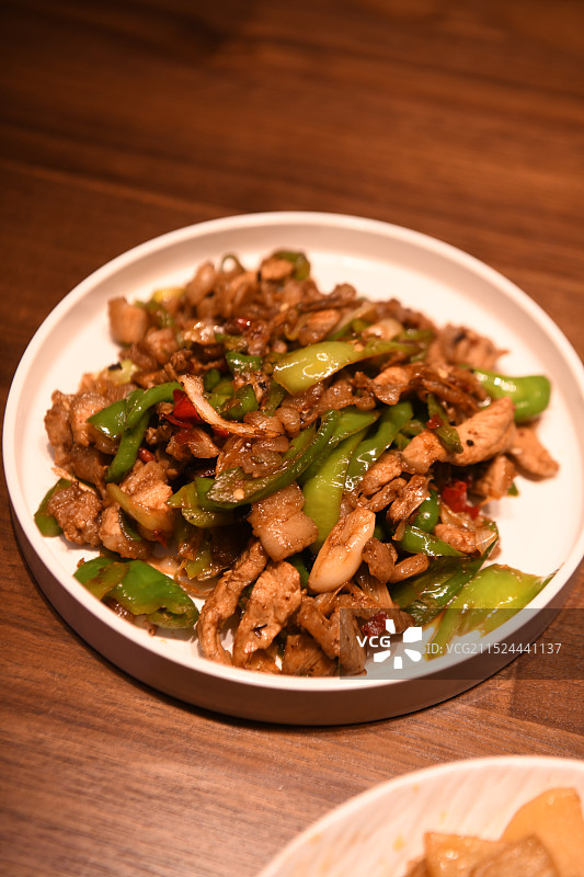辣子炒肉图片素材