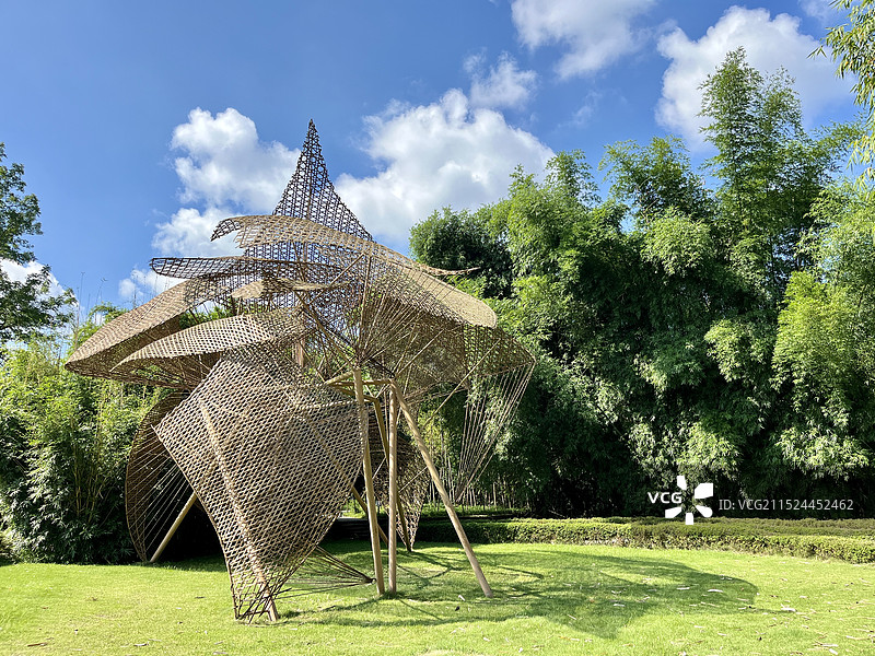 成都崇州道明竹艺村图片素材