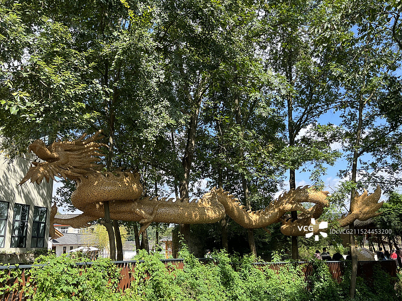 成都崇州道明竹艺村图片素材