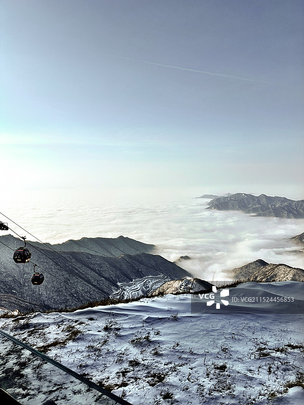 北京国家高山滑雪中心图片素材