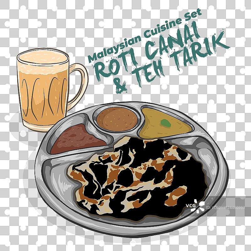 马来西亚美食套餐1图片素材