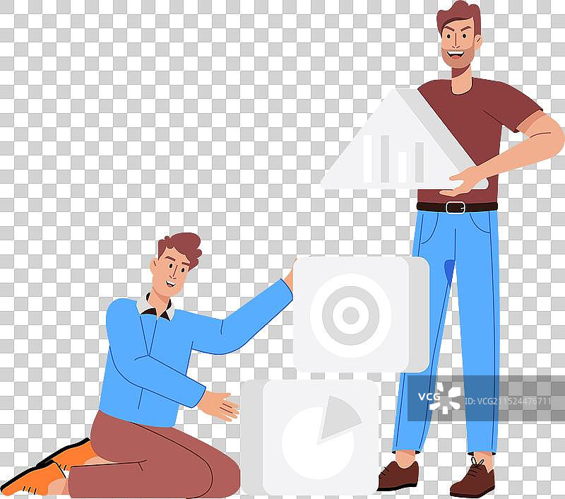 扁平风格的代表人物图片素材