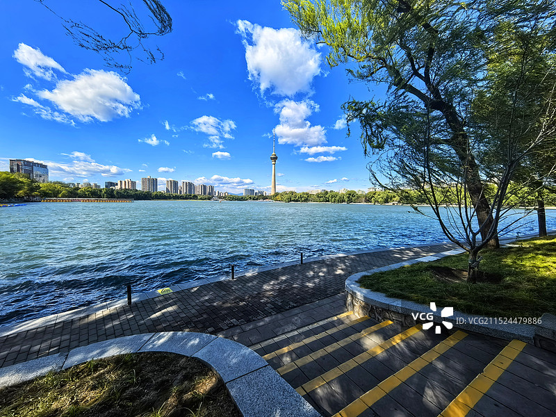 玉渊潭公园图片素材